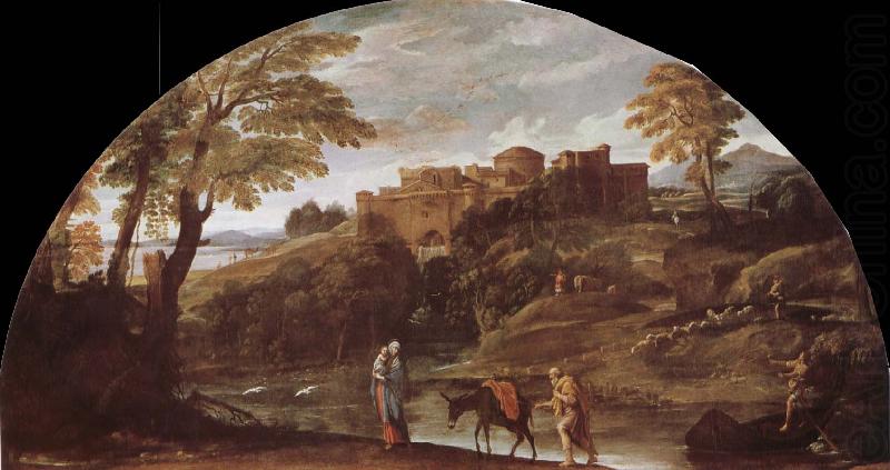 Annibale Carracci Escape to Egypt china oil painting image